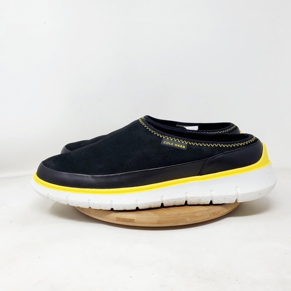 Cole Haan Other - Cole Haan Generation Dweller Shoes Mens 10 Black Slip On Comfort Slipper Sneaker